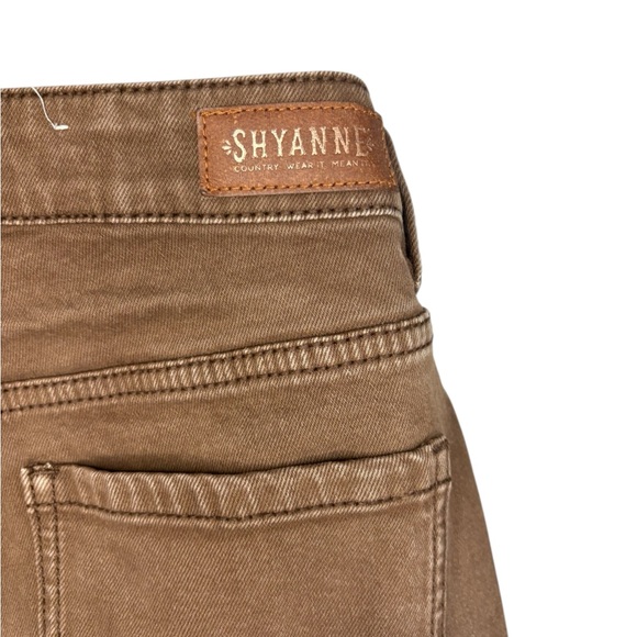 SHYANNE WOMEN'S PINECONE HIGH RISE STRETCH FLARE JEANS sz 30x34 - Picture 11 of 14